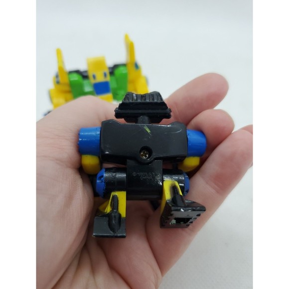 Z-BOT Linkbots MOR Plastic Figure 1993 with extra piece - Picture 3 of 11